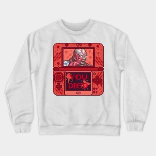 Resident Evil Handheld Pixel Art Crewneck Sweatshirt